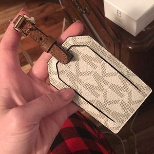 NWT Michael Kors luggage tag